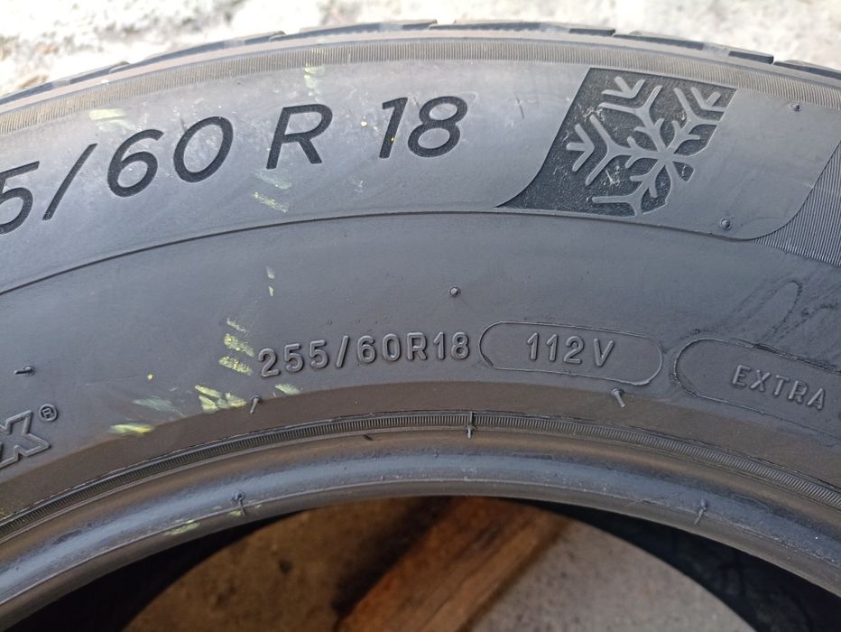 4 anvelope de iarna Michelin 255/60 R18 dot 3820