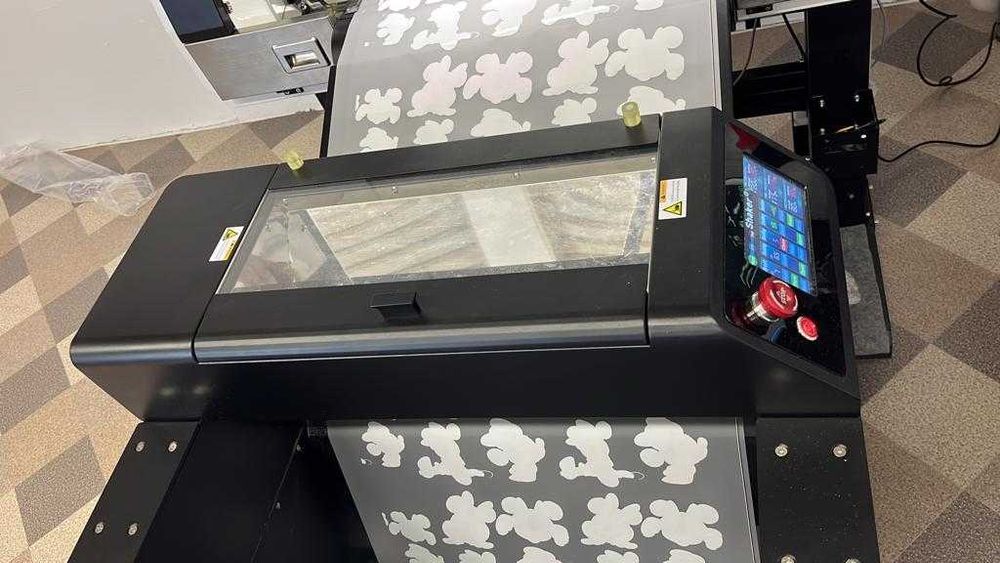 DISCOUNT 10%  Imprimare DTF Textil la metru in rola 58 cm latime