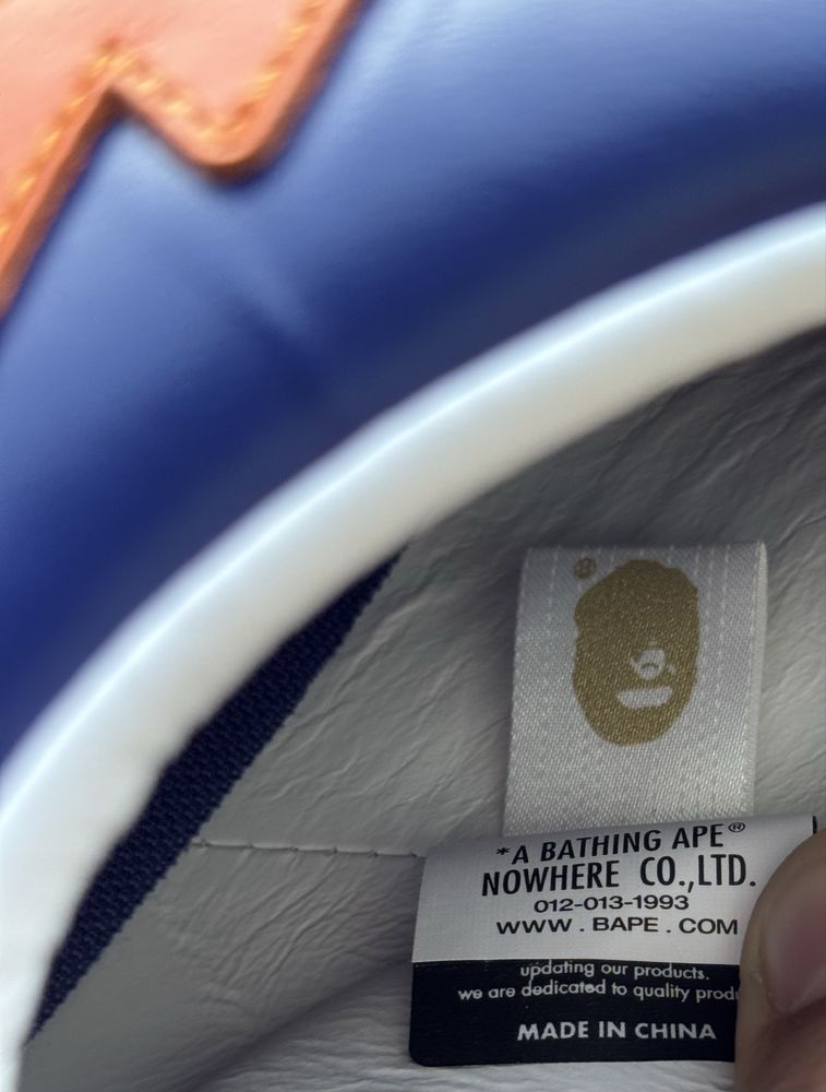 A BATHING APE® BAPE Sta Leather Sneaker