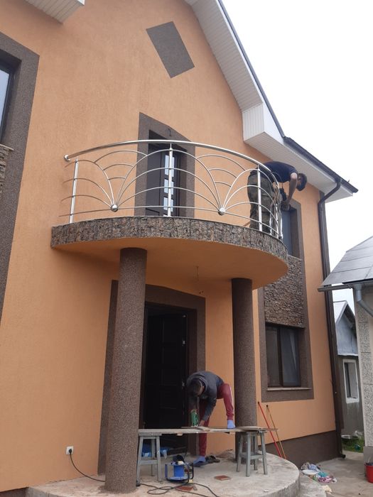 Balustrade  inox.