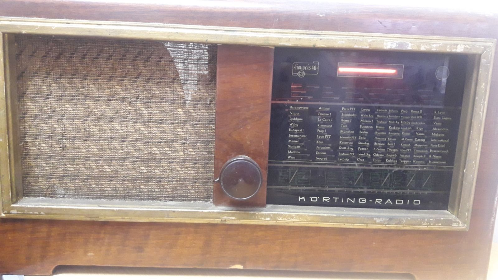 Старо Ретро НЕМСКО Радио Körting  Honoris 40W - 1939 ГОДИНА