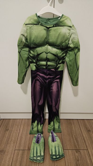 Costum Hulk, papuci si masca