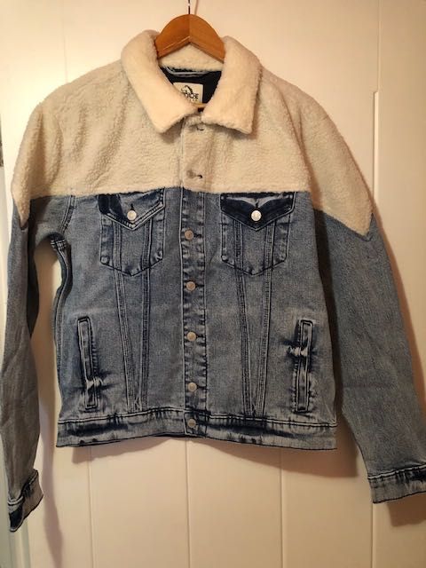 vintage retro geaca blugi  Jordache nou marime L M