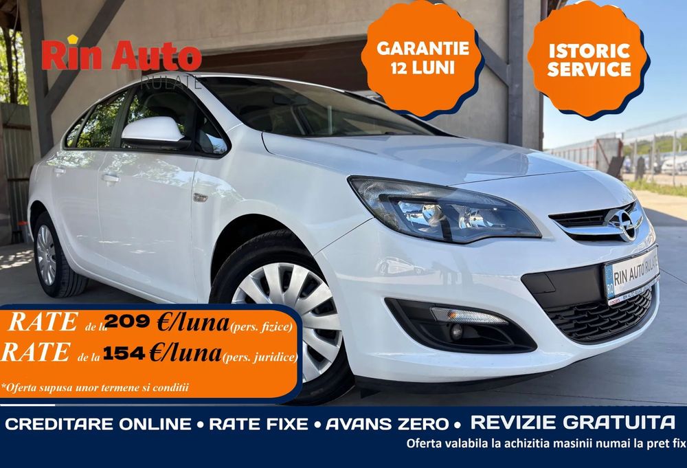 Opel Astra Berlina ~ Posibilitate vanzare si in RATE ~ Credit Leasing TVA 21 %