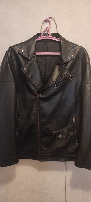 Куртка кожаная новая