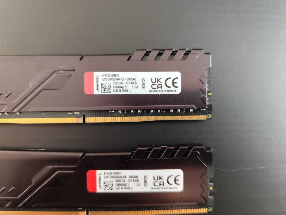 RAM KINGSTON Fury Beast, 2X8GB DDR4, 3200MHz, CL16, KF432C16BB/8