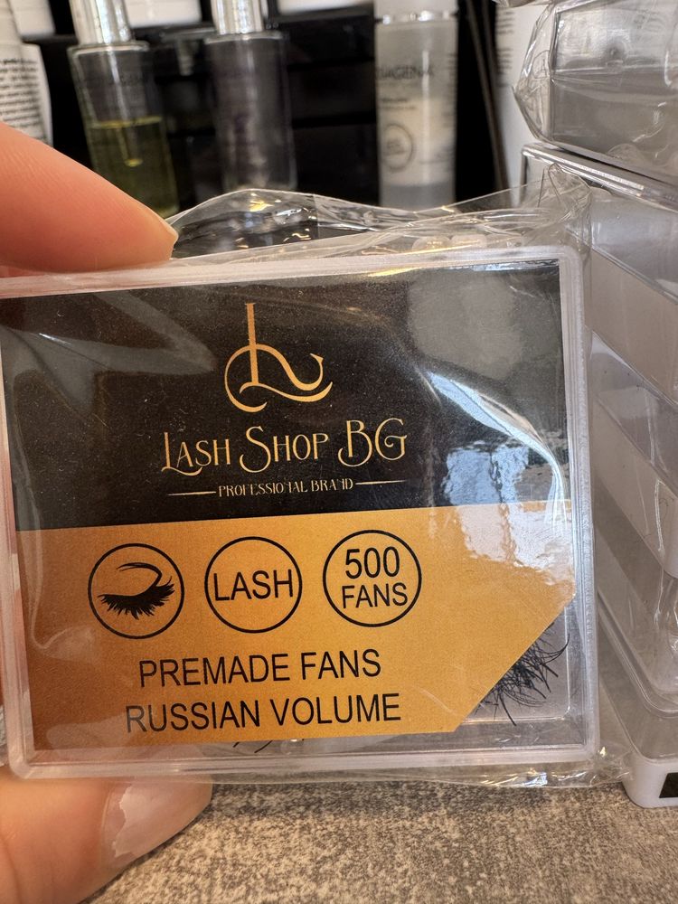 Готови снопчета мигли от Lash shop