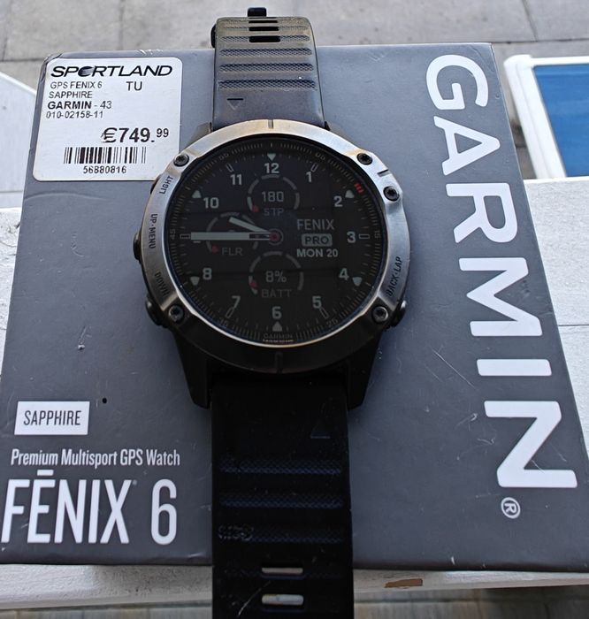 Smartwatch Garmin Fenix 6 Sapphire