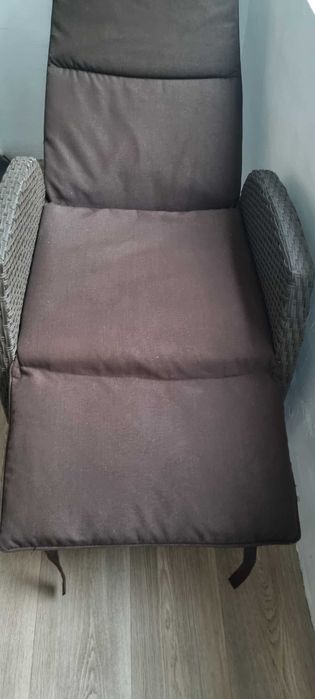 Fotoliu recliner imitatie ratan
