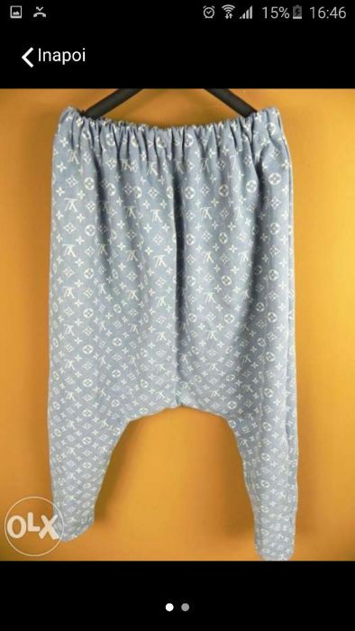 Fusta-pantalon de blug