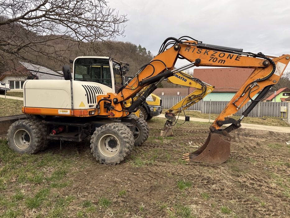 Excavator pe roti Terex TW 110