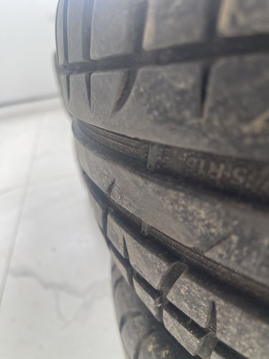 Jante Volkswagen 5x112 golf 5 R16 Dezent cauciuc Tigar 205/55 Vara