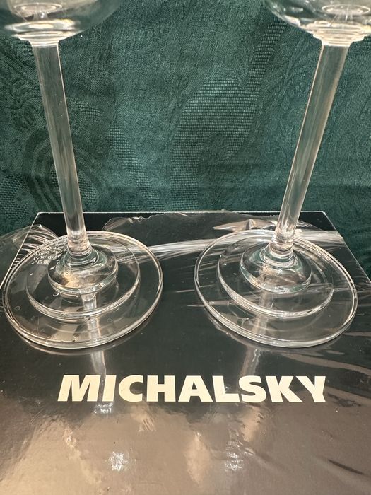 Дизайнерски кристални чаши Michael Michalsky