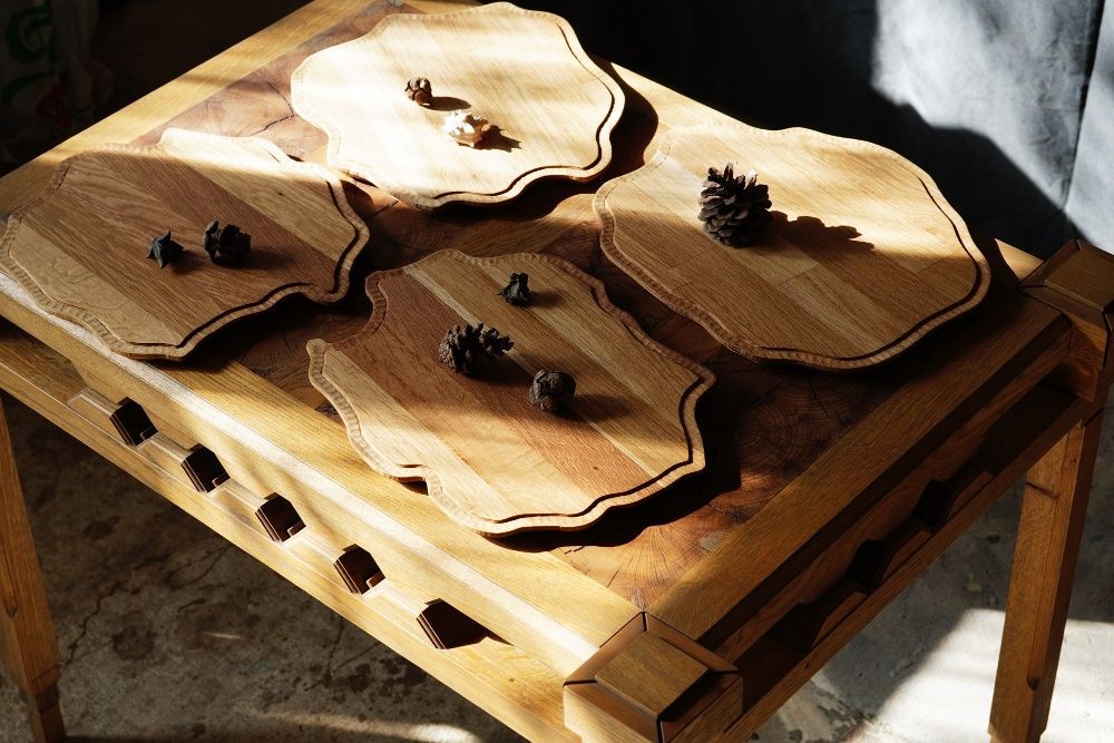 Дъски за мезе от дъб