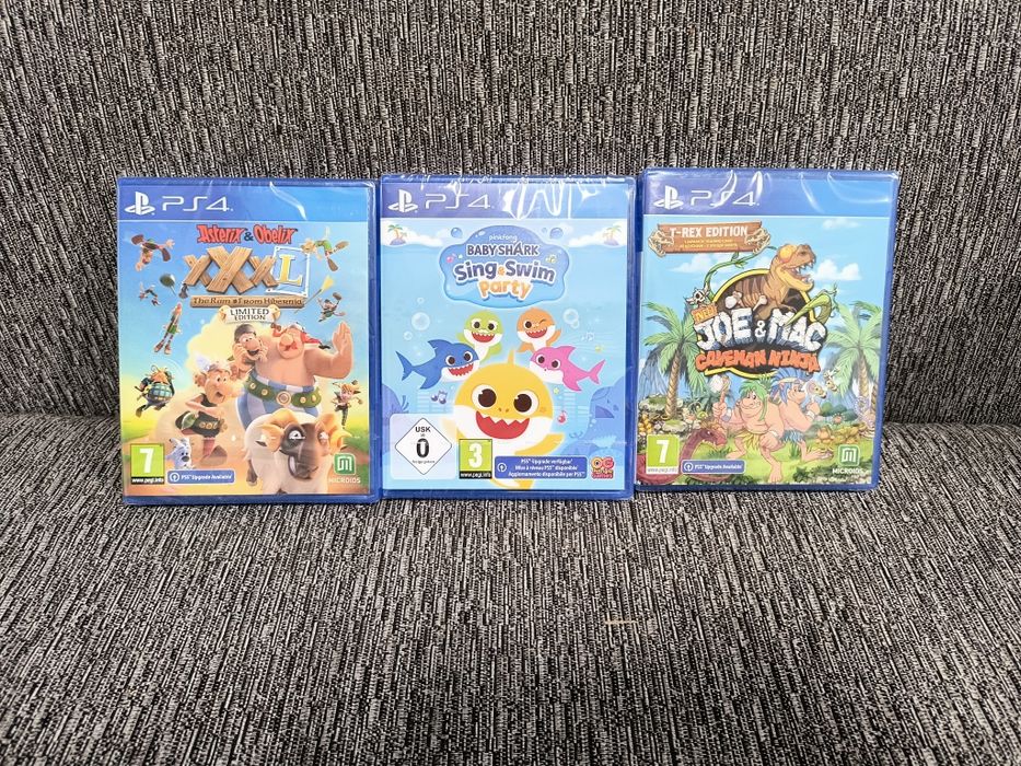 Asterix & Obelix XXXL The ram from Hibernia ,Joe and Mac caveman PS4