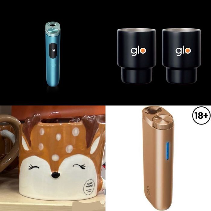 glo Hyper Pro Jade Teal + Rose Gold + cani cafea glo și ren Cadou!