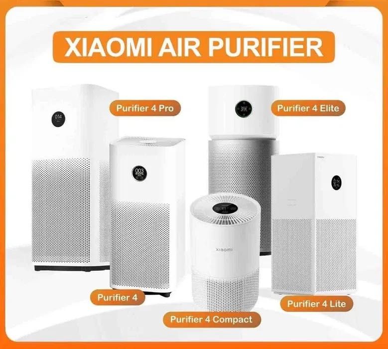 Очистители воздуха Xiaomi Mi Air Purifier 4Compact, Smart 4Lite, 4Pro