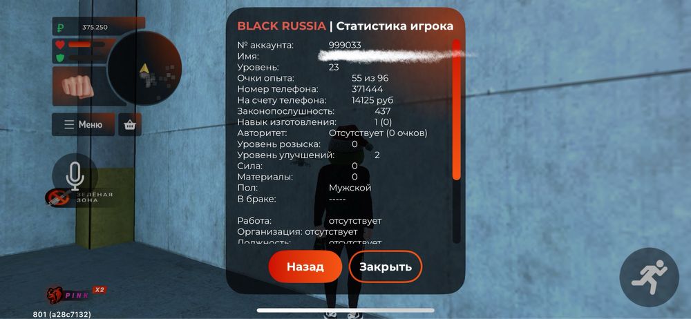 Блек Раша Аккаунт