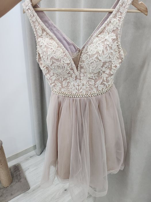 Ефирна Рокля с тюл