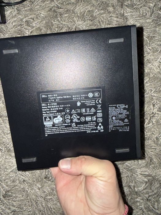 Mini PC/ Tiny DELL OptiPlex 7080, Intel i5-10500T, 16GB RAM, 256GB SSD