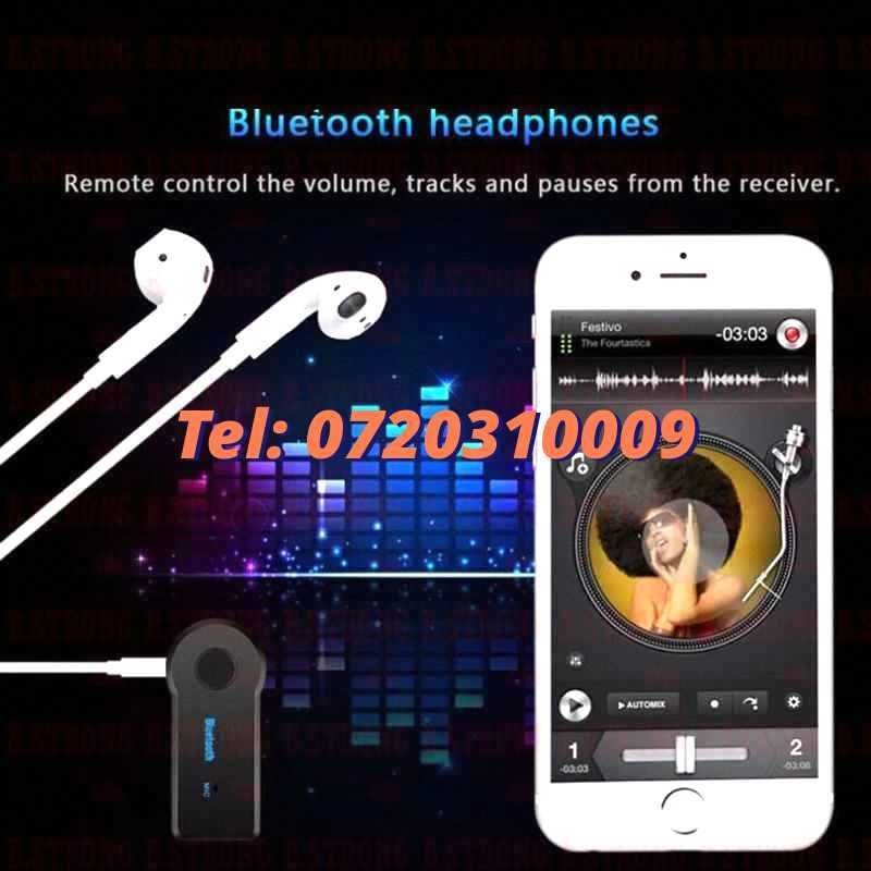 Adaptor Bluetooth Cu Jack 35mm Car Kit Bluetooth Music Receiver