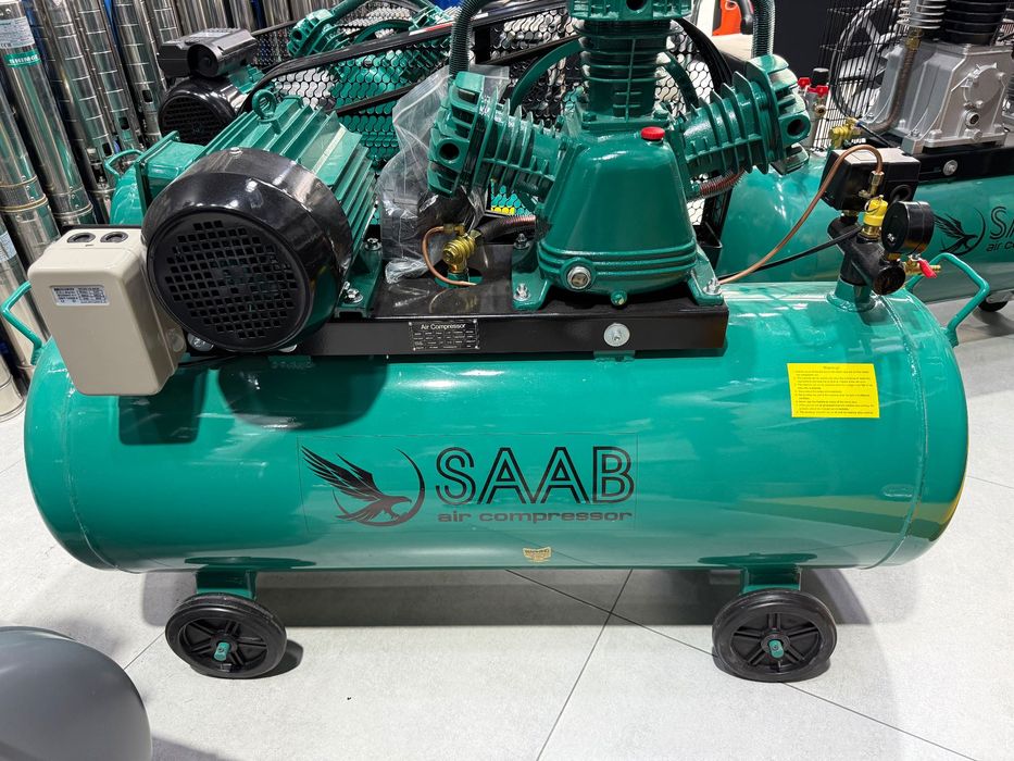 Воздушный компрессор SAAB porshnli SG2051 бак (100 л)
