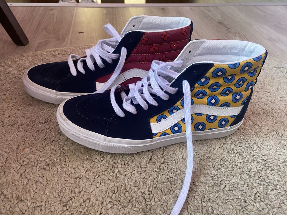 Vans Sk8-high tie print mix