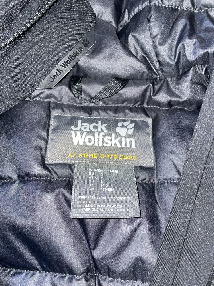 Geaca damă iarnă outdoor Jack Wolfskin negru mărimea S