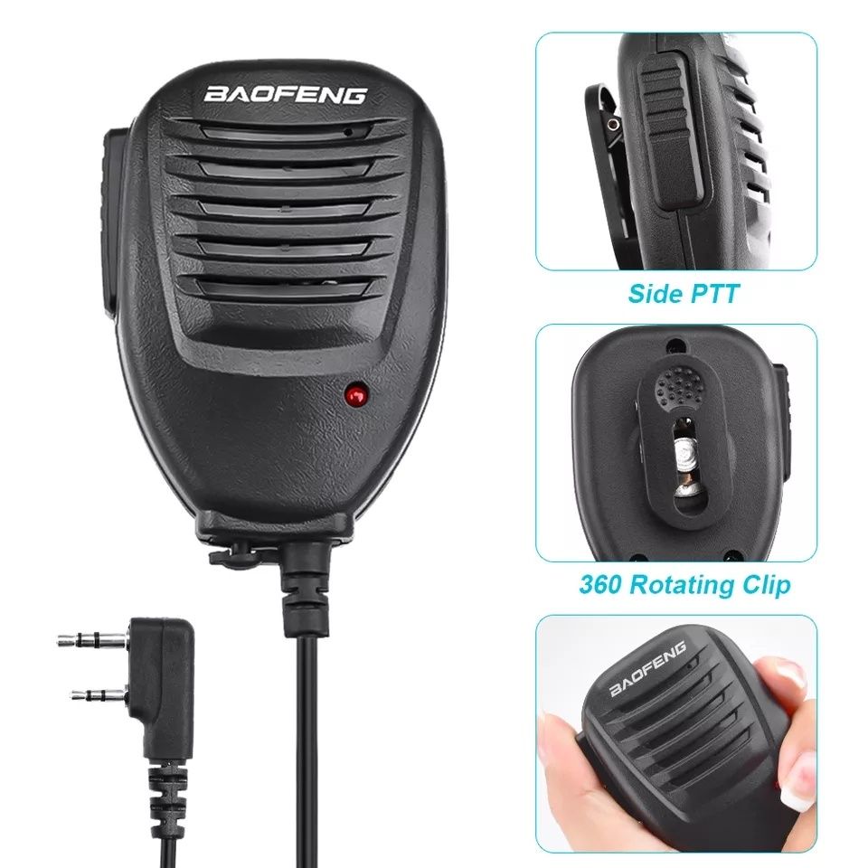 Microfon Walkie-talkie Baofeng, Kenwood, UV5R UV-82, etc