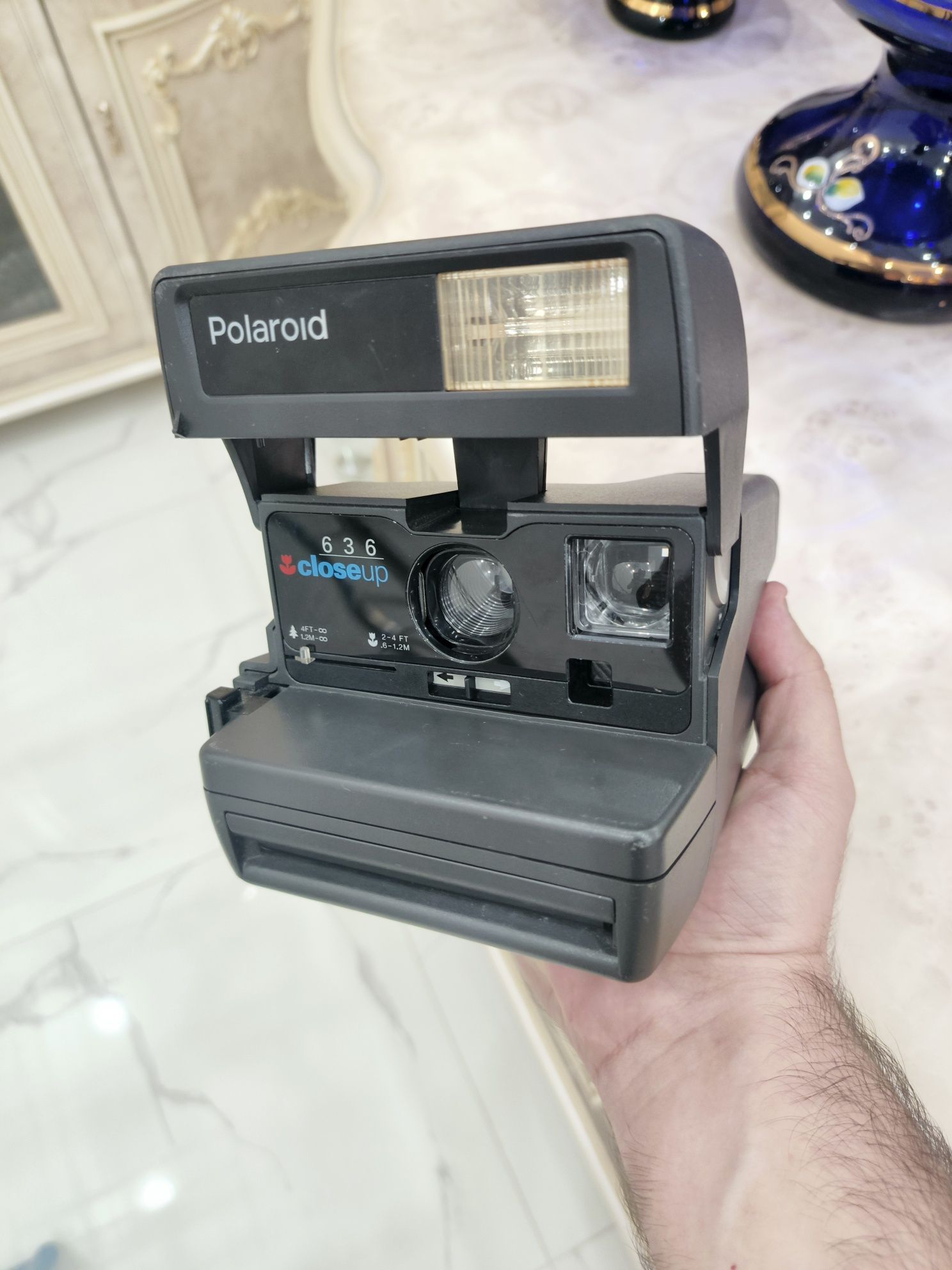 Polaroid 636 clouse up made in United Kingdom!