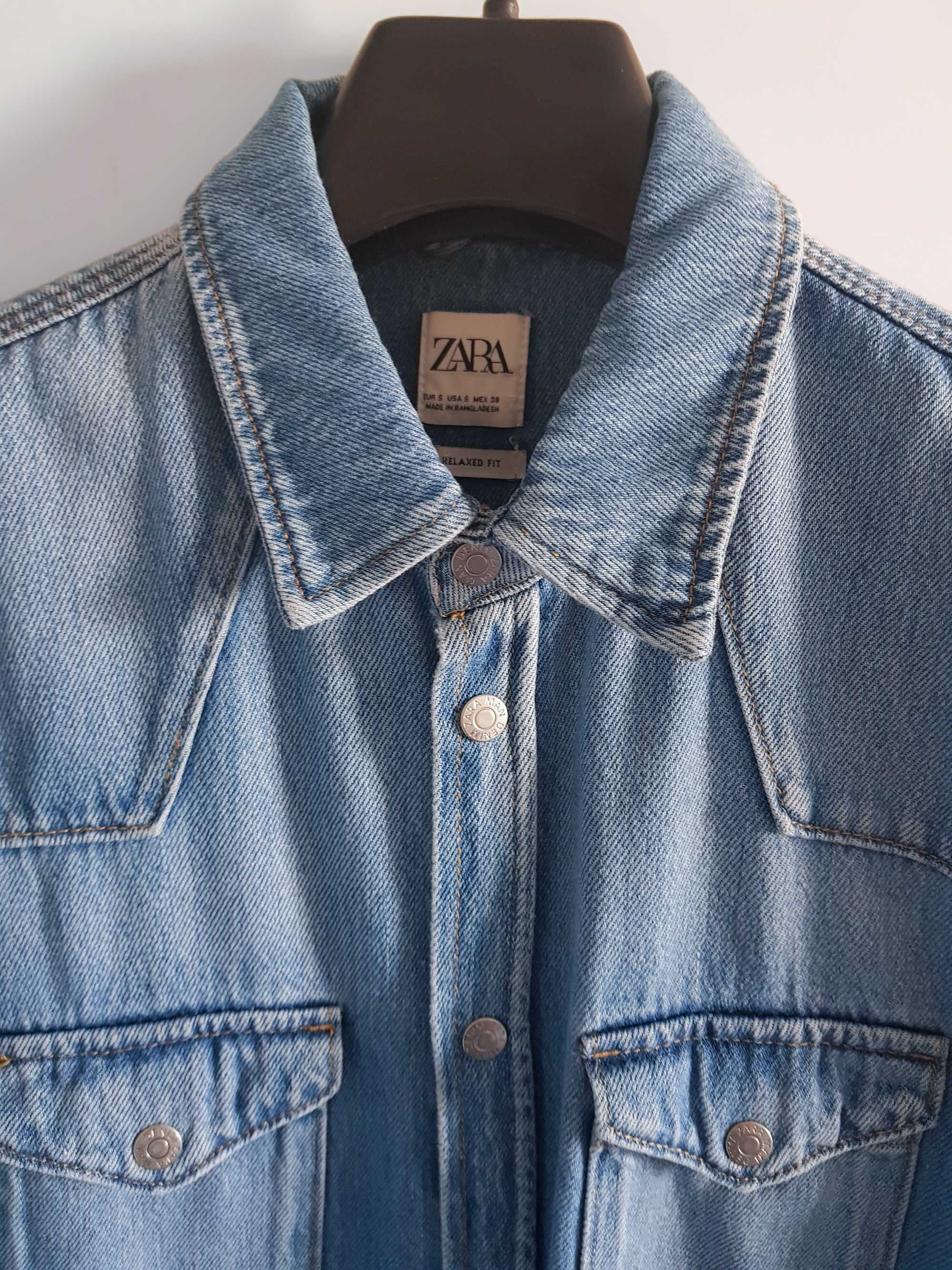 ZARA Дънкова Риза / Яке