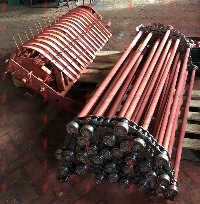 Механизм прессующий сборе на  пресс подборщик ПРФ-145 РФ 26 планок