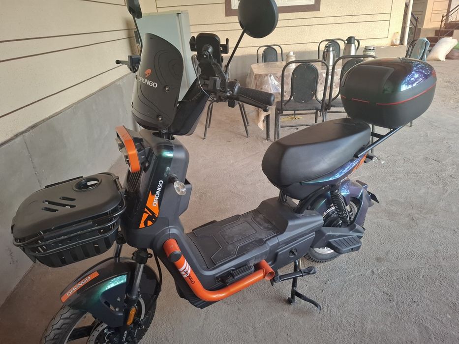 Elektro skuter Drongo Prava Nomer shart emas
