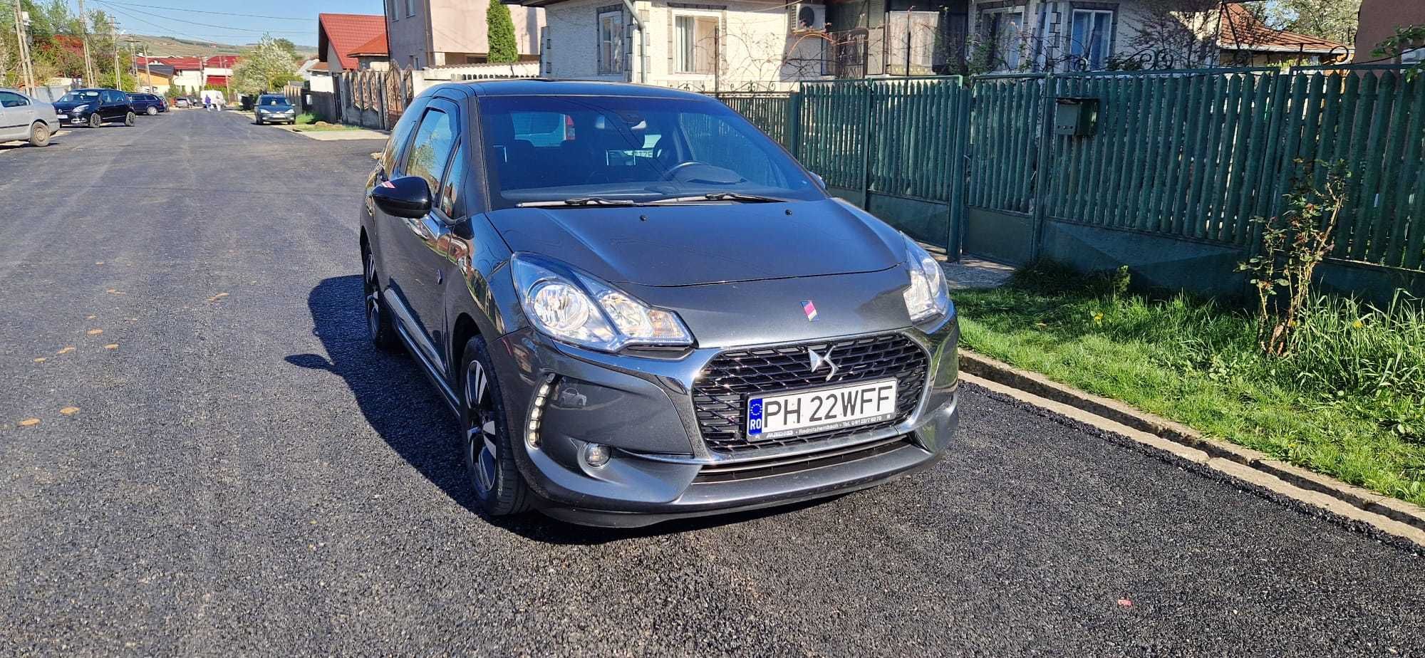Citroen C3/DS3 , 1,2 110cp, 92 000km, carte service , km reali