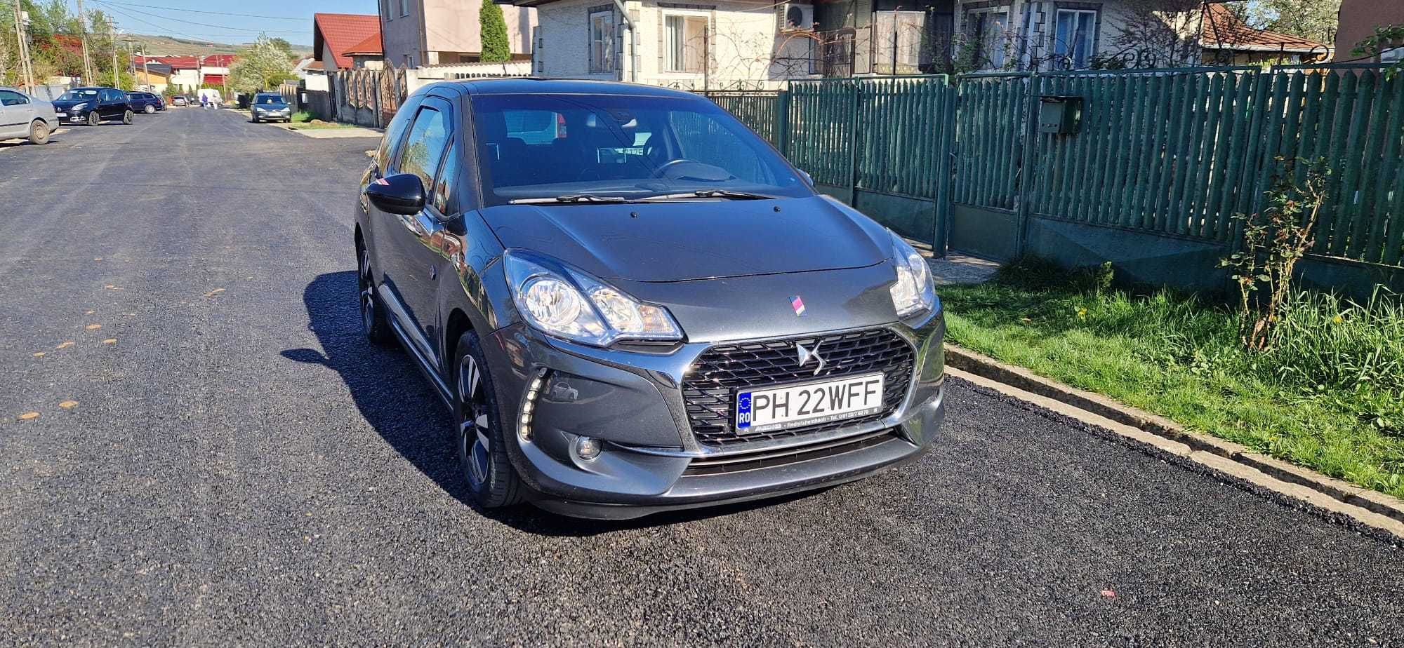 DS3 , 1,2 110cp, 78000km, carte service se ofera factura cu km