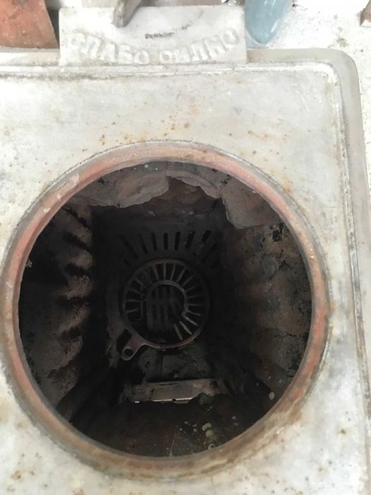 Винтидж печка на дърва и въглища Вулкань