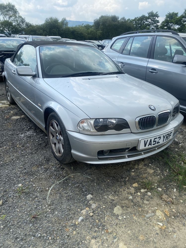 Dezmembrez bmw seria 3 e46 cabrio benzina automat