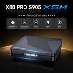 НОВ TV BOX X88 PRO X5M Android 14 S905X5M AV1