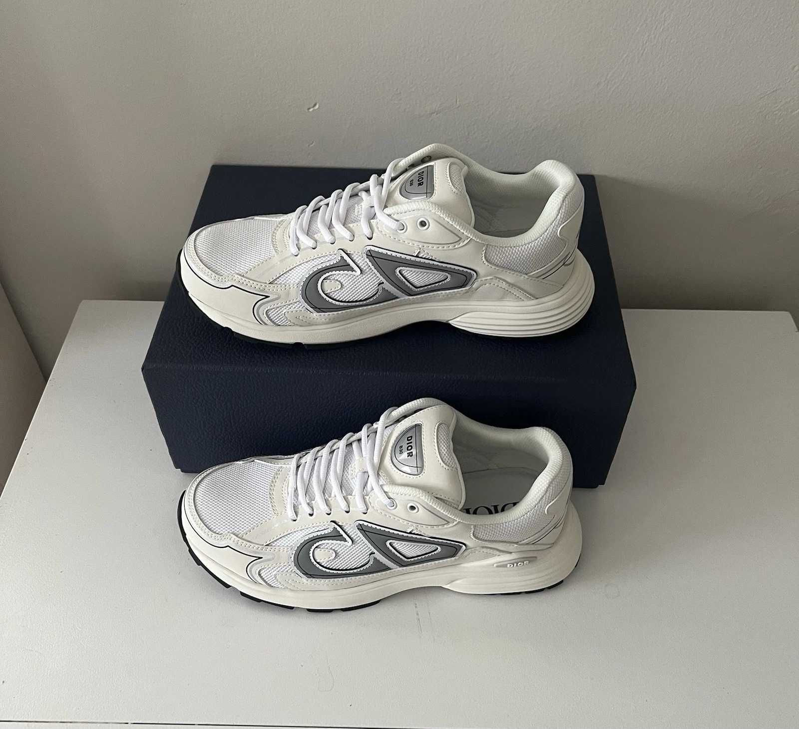 Adidasi Dior B30 Best Sneakers White Reflective