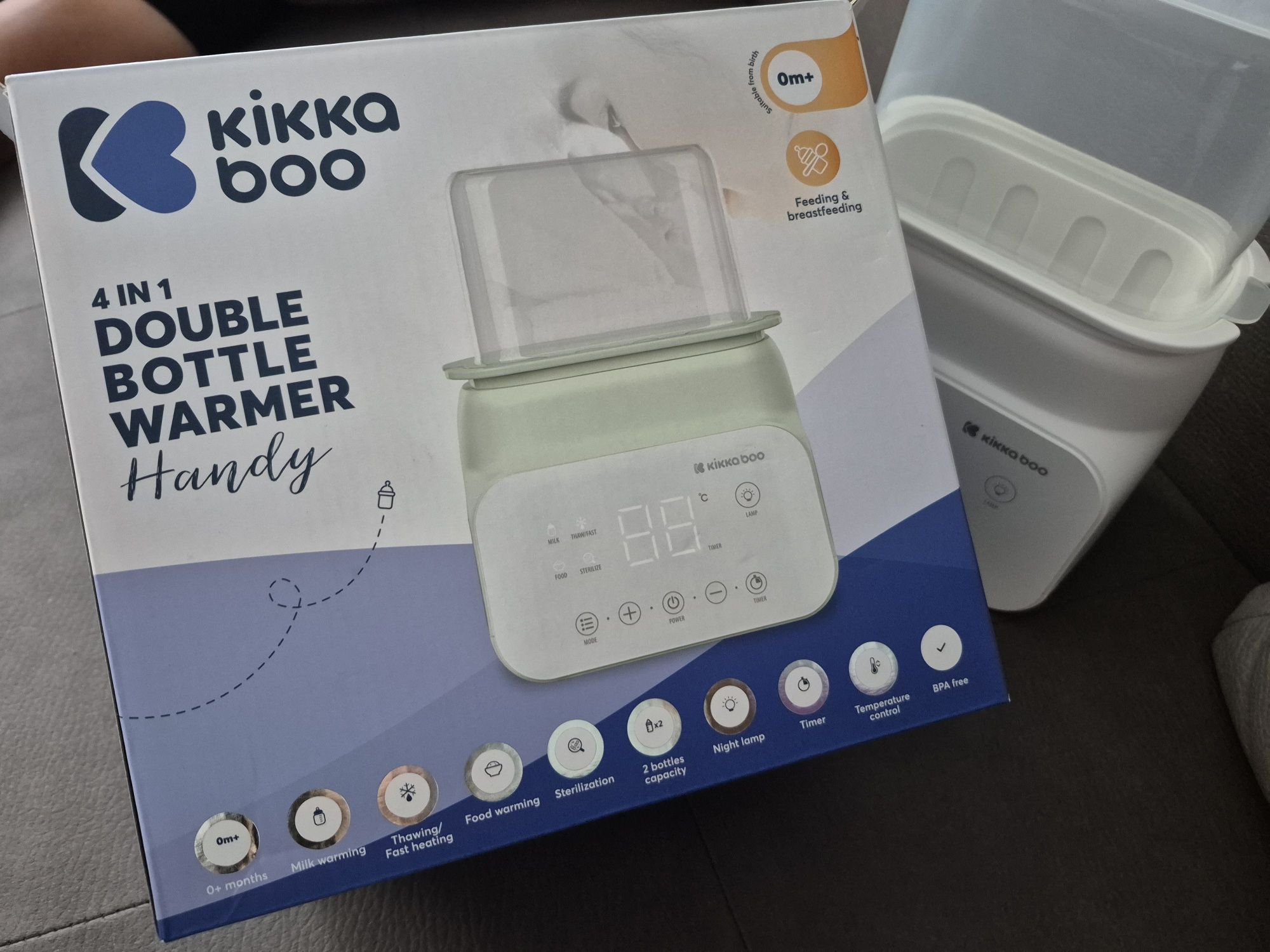 Нагревател и стерилиратор Kikka boo 4в1