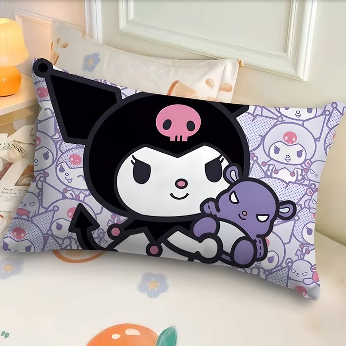 Подшка Labubu 50×50
Подушка Kuromi 60×40