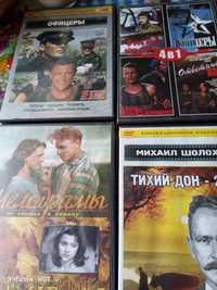 Советские и российские фильмы на ДВД дисках, бу.