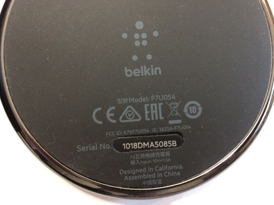 Безжично зарядно Belkin за iPhone Samsung, LG and Sony