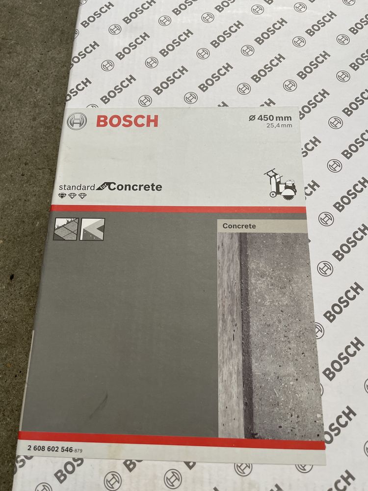 Disc diamantat Bosch  450 mm x 25,4 interior