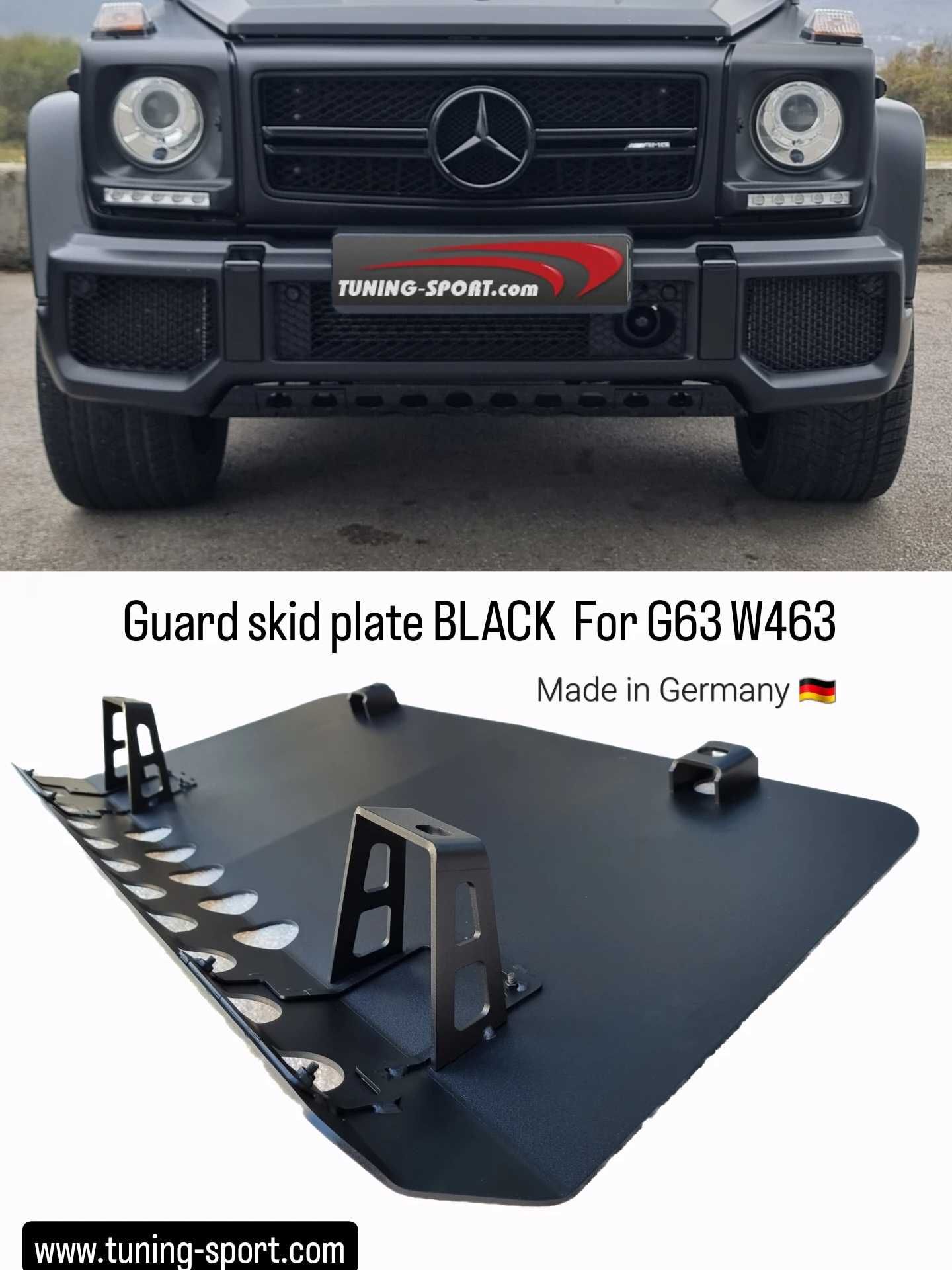 Подкартерна защита Edition 463 G-class G63 AMG ( SKID PLATE )