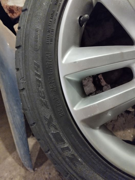 Комплект летни гуми с джанти 5*110*17