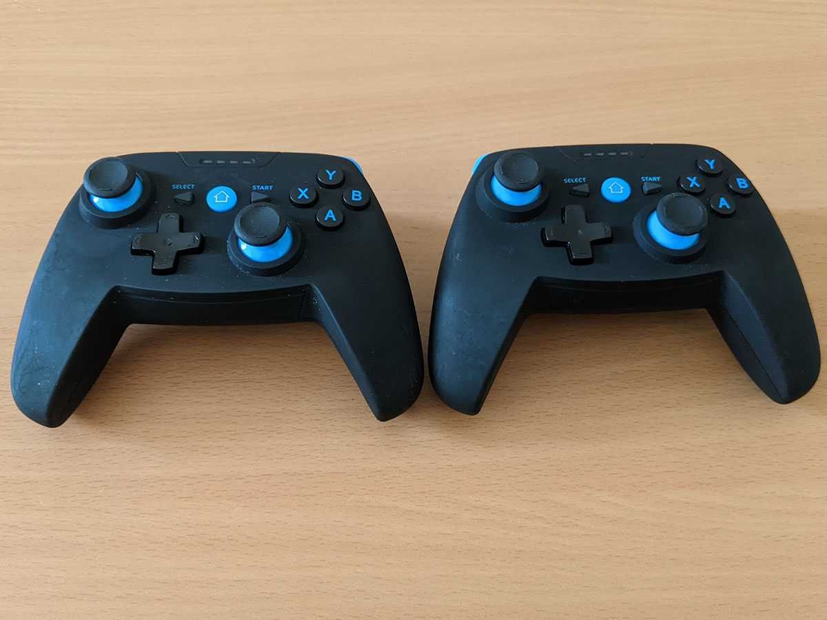 Джойстици за Android и PC, безжични с Bluetooth и вградени батерии