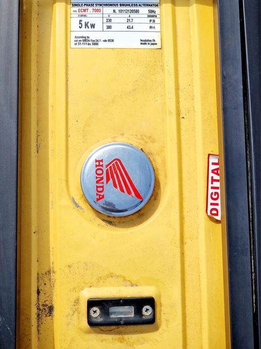 Generator profesional Honda ECMT 7000