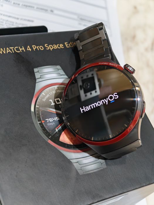 Huawei Watch 4 Pro Space Edition! Като Нов! Гаранция Yettel 2026 г.