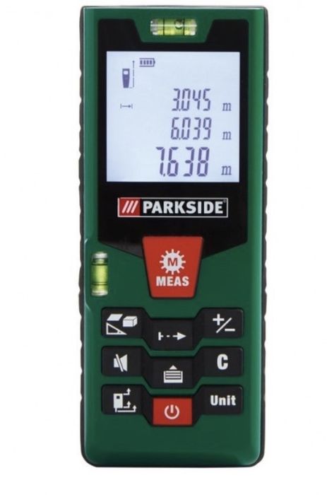 Vand telemetru laser 50m Parkside - Nou
